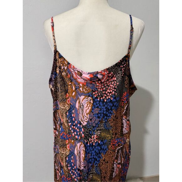 Anthropologie The Elyse slip dress floral print sleeveless 3X - Picture 11 of 13
